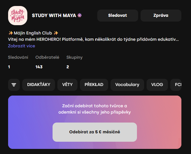 Profil Study with Maya na Herohero